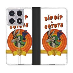 Housse cuir portefeuille Pour Xiaomi 15T Bip Bip Coyote