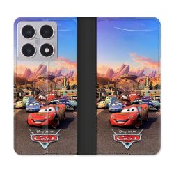 Housse cuir portefeuille Pour Xiaomi 15T Cars Affiche