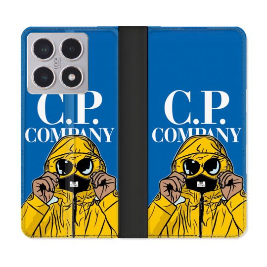 Housse cuir portefeuille Pour Xiaomi 15T CP Company