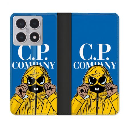 Housse cuir portefeuille Pour Xiaomi 15T CP Company