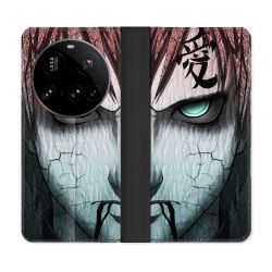 Housse cuir portefeuille Pour Xiaomi 15 Ultra Manga Naruto Gaara