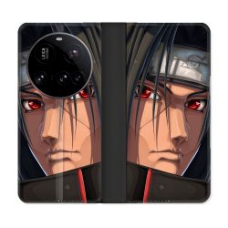 Housse cuir portefeuille Pour Xiaomi 15 Ultra Manga Naruto Itachi Visage