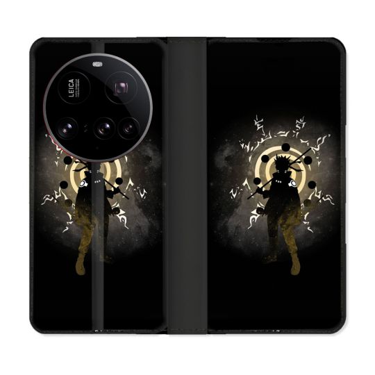Housse cuir portefeuille Pour Xiaomi 15 Ultra Manga Naruto Sage