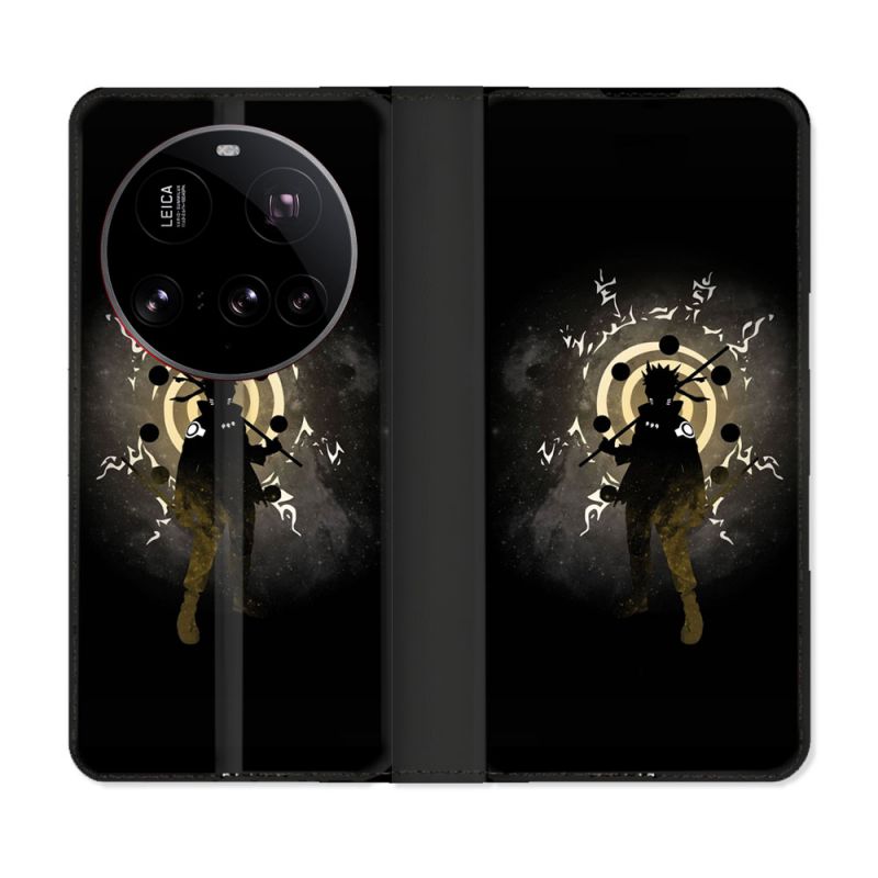 Housse cuir portefeuille Pour Xiaomi 15 Ultra Manga Naruto Sage