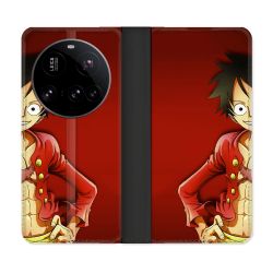 Housse cuir portefeuille Pour Xiaomi 15 Ultra Manga One Piece Luffy