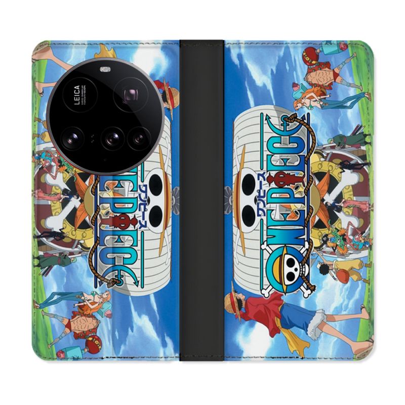 Housse cuir portefeuille Pour Xiaomi 15 Ultra Manga One Piece Sunny