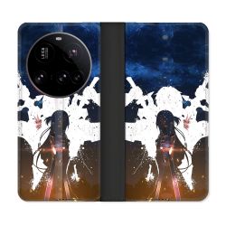 Housse cuir portefeuille Pour Xiaomi 15 Ultra Manga SAO sword Art Online Asuna
