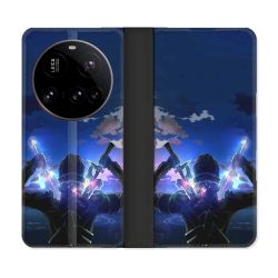 Housse cuir portefeuille Pour Xiaomi 15 Ultra Manga SAO sword Art Online Epee