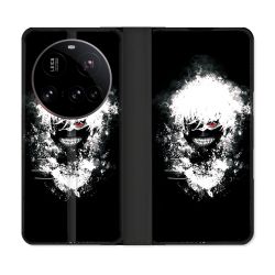 Housse cuir portefeuille Pour Xiaomi 15 Ultra Manga Tokyo Ghoul Kaneki Tag