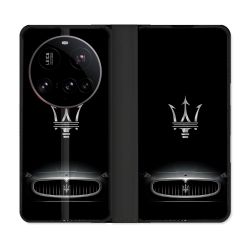 Housse cuir portefeuille Pour Xiaomi 15 Ultra Maserati