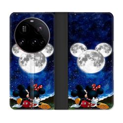 Housse cuir portefeuille Pour Xiaomi 15 Ultra Mickey Minnie