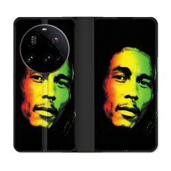 Housse cuir portefeuille Pour Xiaomi 15 Ultra Musique Bob Marley 2