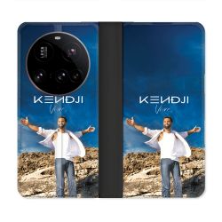 Housse cuir portefeuille Pour Xiaomi 15 Ultra Musique Kendji