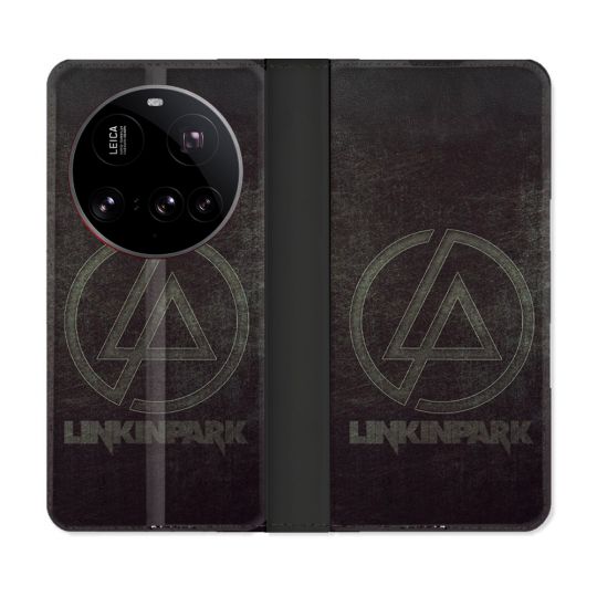 Housse cuir portefeuille Pour Xiaomi 15 Ultra Musique Rock Linkin Park