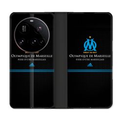 Housse cuir portefeuille Pour Xiaomi 15 Ultra Olympique Marseille OM Fier etre Marseillais