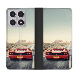 Housse cuir portefeuille Pour Xiaomi 15T Ferrari F50