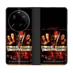 Housse cuir portefeuille Pour Xiaomi 15 Ultra Pirate Des Caraibes