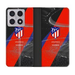 Housse cuir portefeuille Pour Xiaomi 15T Foot Athletico Madrid