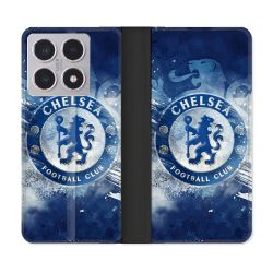 Housse cuir portefeuille Pour Xiaomi 15T Foot Chelsea