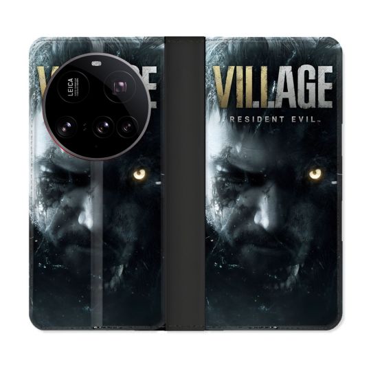 Housse cuir portefeuille Pour Xiaomi 15 Ultra Resident Evil