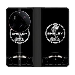Housse cuir portefeuille Pour Xiaomi 15 Ultra Shelby