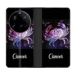 Housse cuir portefeuille Pour Xiaomi 15 Ultra Signe Zodiaque 2 Cancer