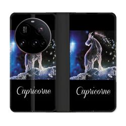 Housse cuir portefeuille Pour Xiaomi 15 Ultra Signe Zodiaque 2 Capricorne