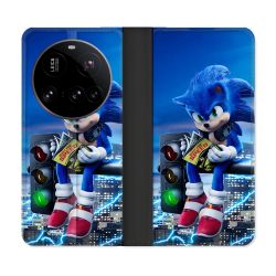 Housse cuir portefeuille Pour Xiaomi 15 Ultra Sonic