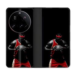 Housse cuir portefeuille Pour Xiaomi 15 Ultra Sport Basketeur