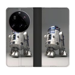 Housse cuir portefeuille Pour Xiaomi 15 Ultra Star Wars - R2D2