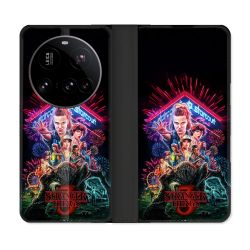 Housse cuir portefeuille Pour Xiaomi 15 Ultra Stranger Things Affiche 3