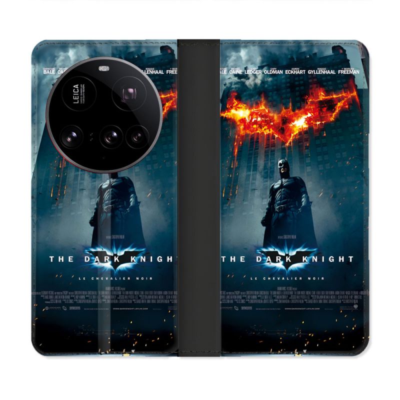 Housse cuir portefeuille Pour Xiaomi 15 Ultra The Dark Night