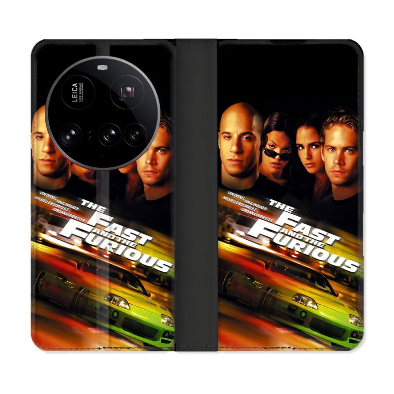 Housse cuir portefeuille Pour Xiaomi 15 Ultra The Fast And Furious