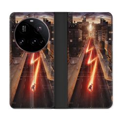 Housse cuir portefeuille Pour Xiaomi 15 Ultra The Flash City