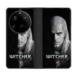 Housse cuir portefeuille Pour Xiaomi 15 Ultra The Witcher Noir