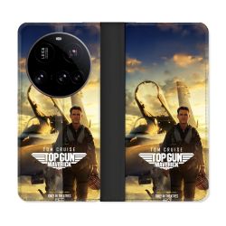 Housse cuir portefeuille Pour Xiaomi 15 Ultra Top Gun