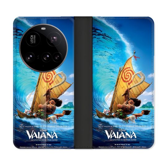 Housse cuir portefeuille Pour Xiaomi 15 Ultra Vaiana