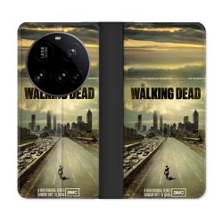 Housse cuir portefeuille Pour Xiaomi 15 Ultra Walking Dead