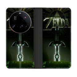 Housse cuir portefeuille Pour Xiaomi 15 Ultra Zelda