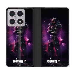 Housse cuir portefeuille Pour Xiaomi 15T Fortnite Raven