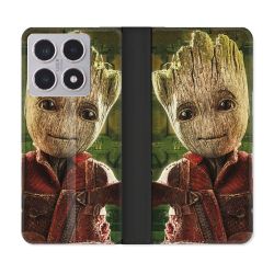 Housse cuir portefeuille Pour Xiaomi 15T Groot Vert