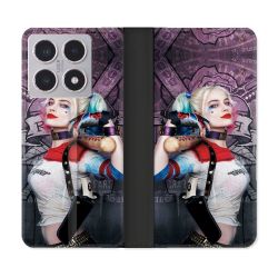 Housse cuir portefeuille Pour Xiaomi 15T Harley Quinn Batte