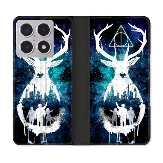 Housse cuir portefeuille Pour Xiaomi 15T Harry Potter Patronome