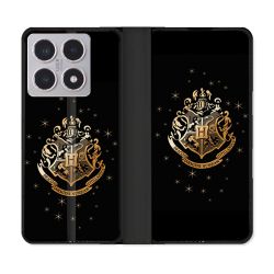 Housse cuir portefeuille Pour Xiaomi 15T Harry Potter Poudlard