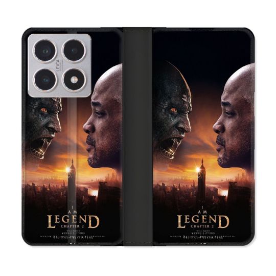 Housse cuir portefeuille Pour Xiaomi 15T Je suis une Légende