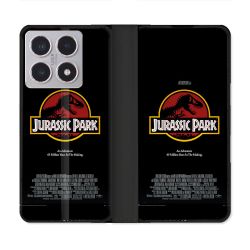 Housse cuir portefeuille Pour Xiaomi 15T Jurassic Park Affiche