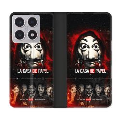 Housse cuir portefeuille Pour Xiaomi 15T La Casa De Papel