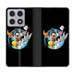 Housse cuir portefeuille Pour Xiaomi 15T Looney Tunes