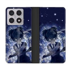 Housse cuir portefeuille Pour Xiaomi 15T Manga Assassination Classroom Nagisa