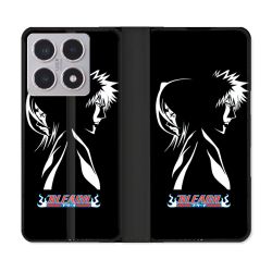 Housse cuir portefeuille Pour Xiaomi 15T Manga Bleach Duo
